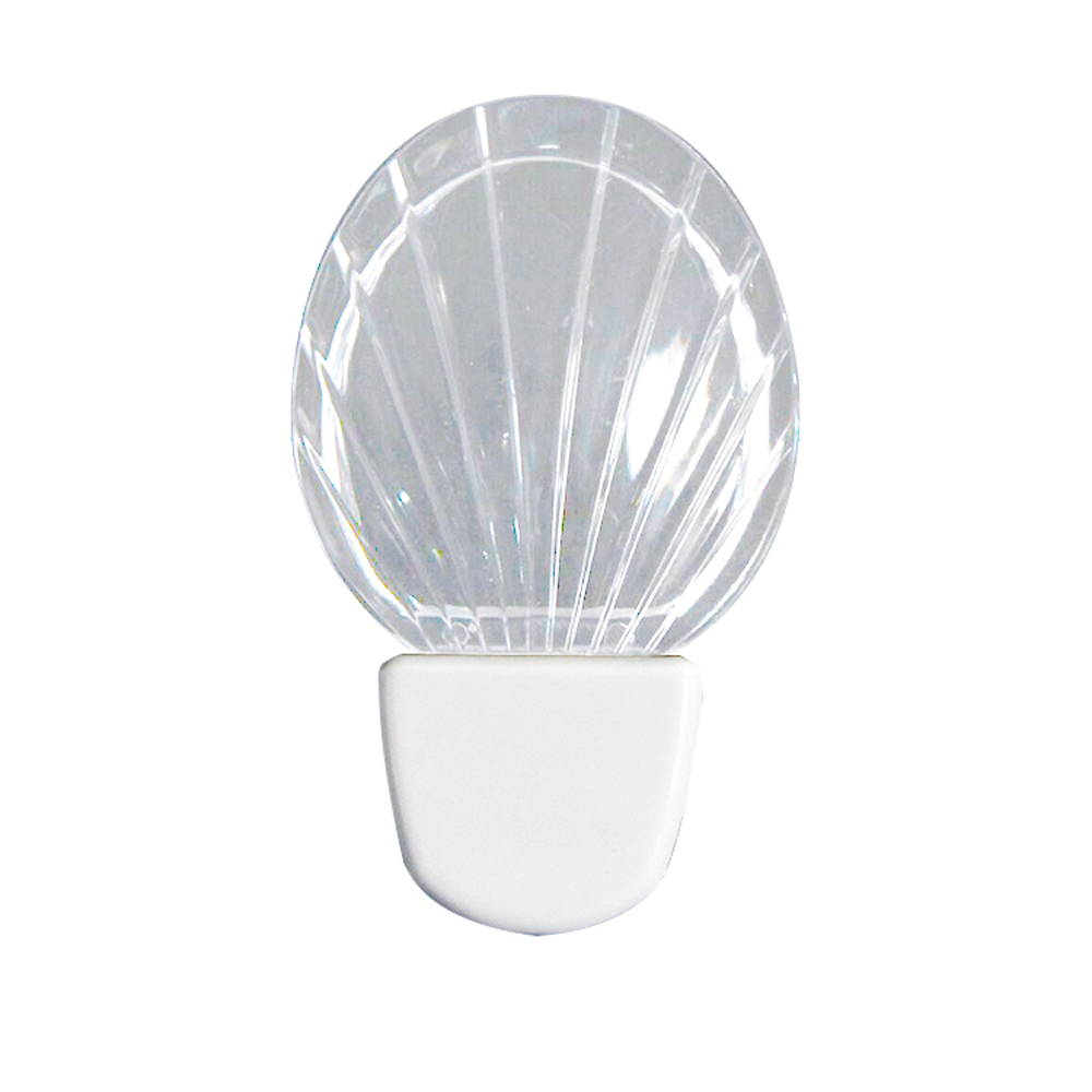 Luz Suave Cálida para Dormitorio Foy LUNL04 color Gris - Concha