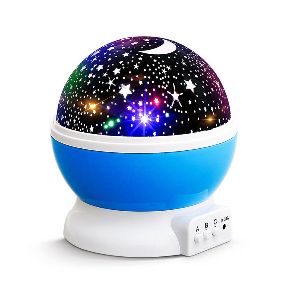 Foto 3 pulgar | Lámpara Proyectora de Estrellas Led Giratorio para Niños