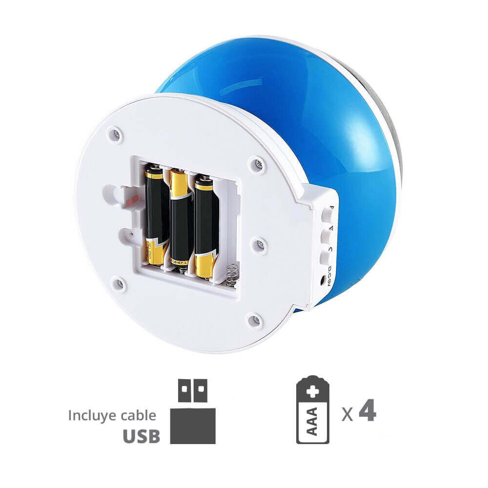 Foto 4 pulgar | Lámpara Proyectora de Estrellas Led Giratorio para Niños