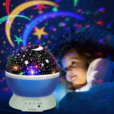 Foto 8 pulgar | Lámpara Proyectora de Estrellas Led Giratorio para Niños