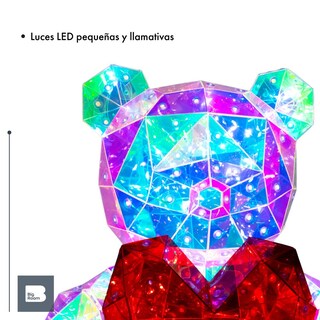 Foto 6 | Lampara Big Room 3d Oso Luz Led Iluminacion Nocturna