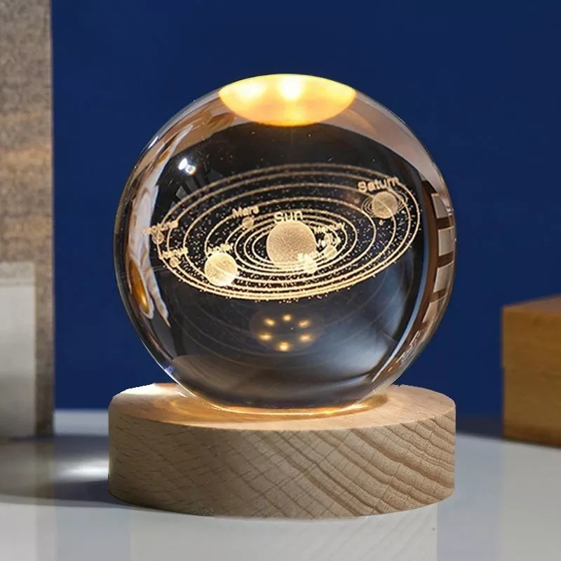 Foto 4 | Lámpara de Noche 3D Led Sistema Solar - Venta Internacional