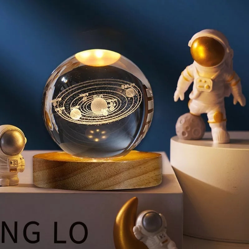 Foto 6 | Lámpara de Noche 3D Led Sistema Solar - Venta Internacional