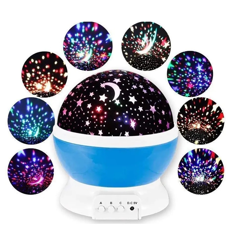 Foto 7 pulgar | Lámpara Star Projector con Luces para Niños - Venta Internacional