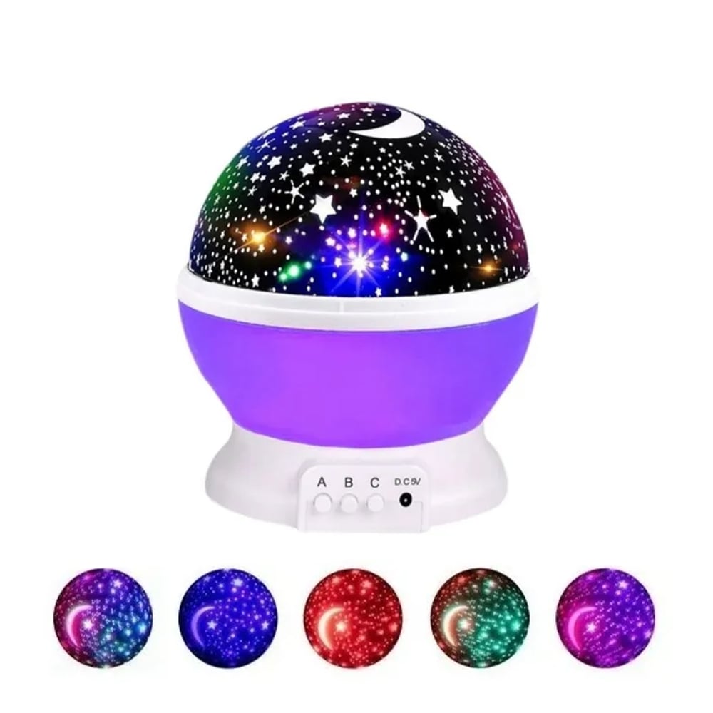 Foto 3 pulgar | Lámpara Led Proyector Sky Stars Scares Purple Cuckoo - Venta Internacional.