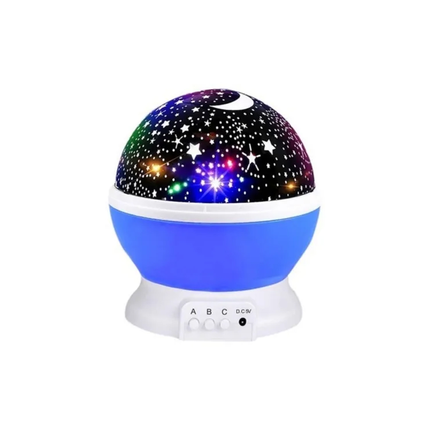 Foto 2 pulgar | Lámpara Proyector Led Giratoria con Estrellas y Luz Cálida para Niños - Venta Internacional