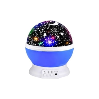 Foto 1 | Lámpara Proyector Led Giratoria con Estrellas y Luz Cálida para Niños - Venta Internacional