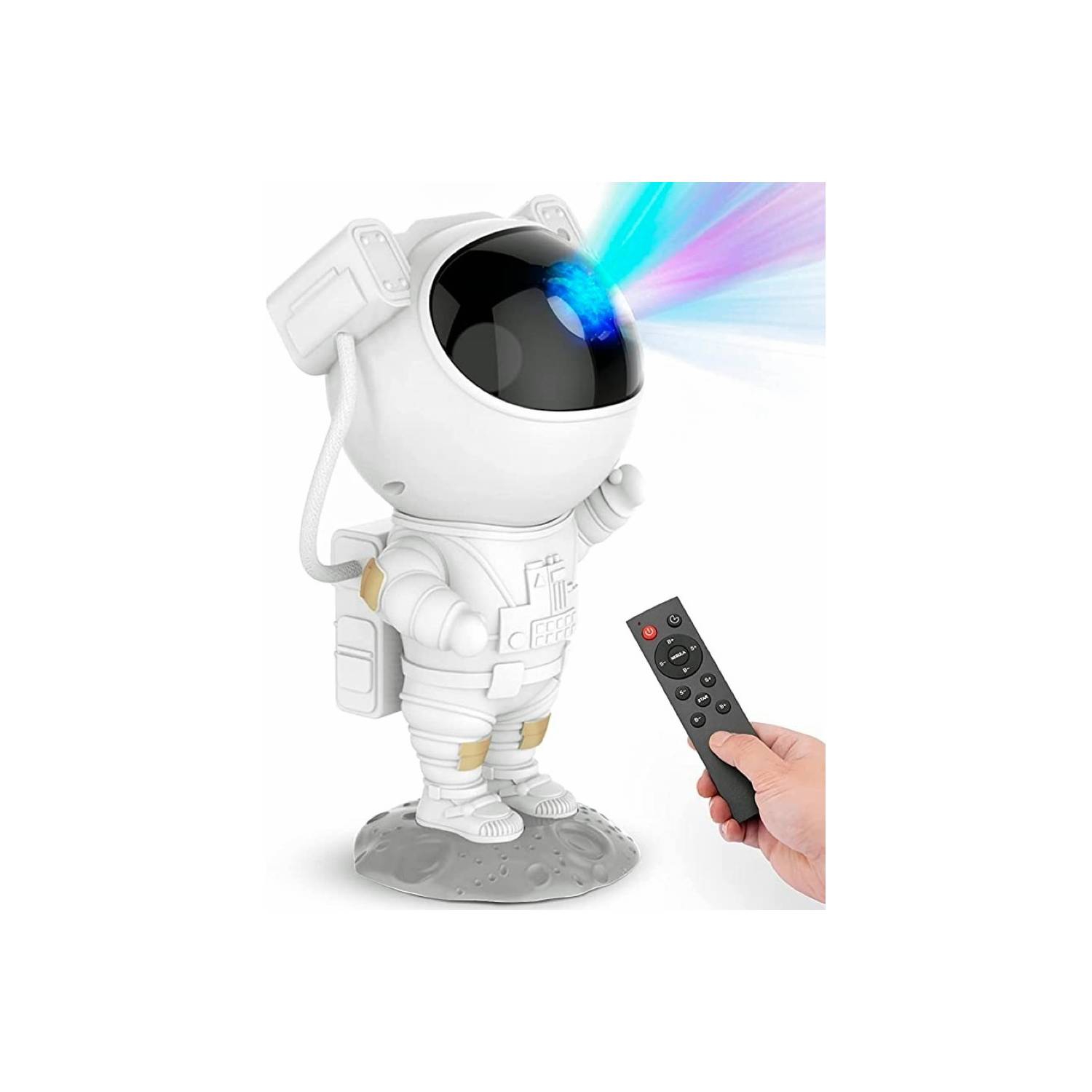 Foto 2 pulgar | Lámpara Nocturna Astronaut Galaxy Star Projector con Mando a Distancia - Venta Internacional