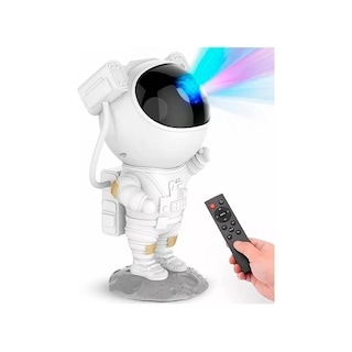 Foto 6 | Lámpara Nocturna Astronaut Galaxy Star Projector con Mando a Distancia - Venta Internacional