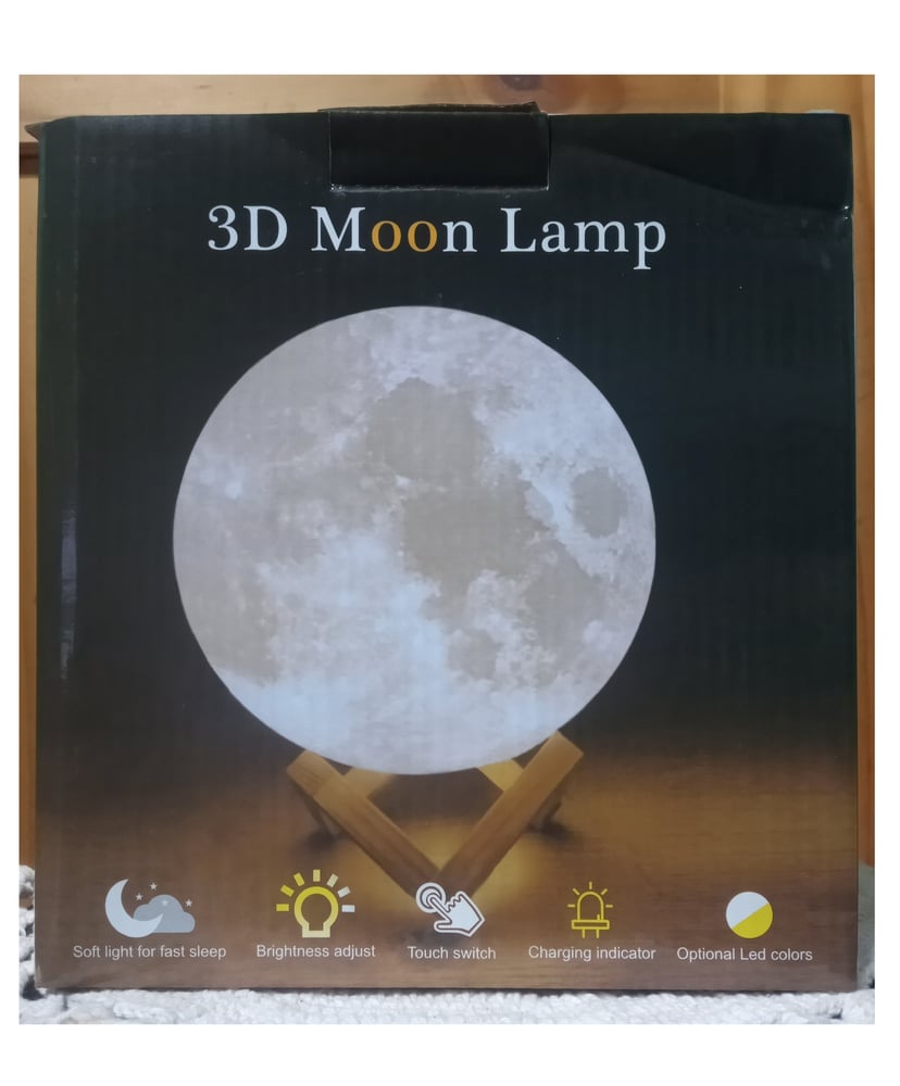 Foto 4 | Lámpara Super Moon 18x18 cm Recargable con Mando a Distancia - Venta Internacional