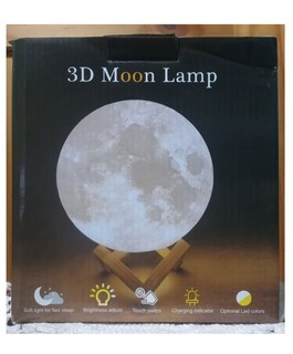 Foto 4 | Lámpara Super Moon 18x18 cm Recargable con Mando a Distancia - Venta Internacional