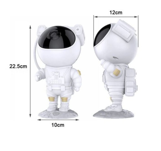 Foto 4 | Lámpara de Proyector Galaxy Astronaut Led Light - Venta Internacional