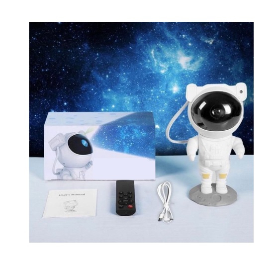 Foto 6 pulgar | Lámpara de Proyector Galaxy Astronaut Led Light - Venta Internacional