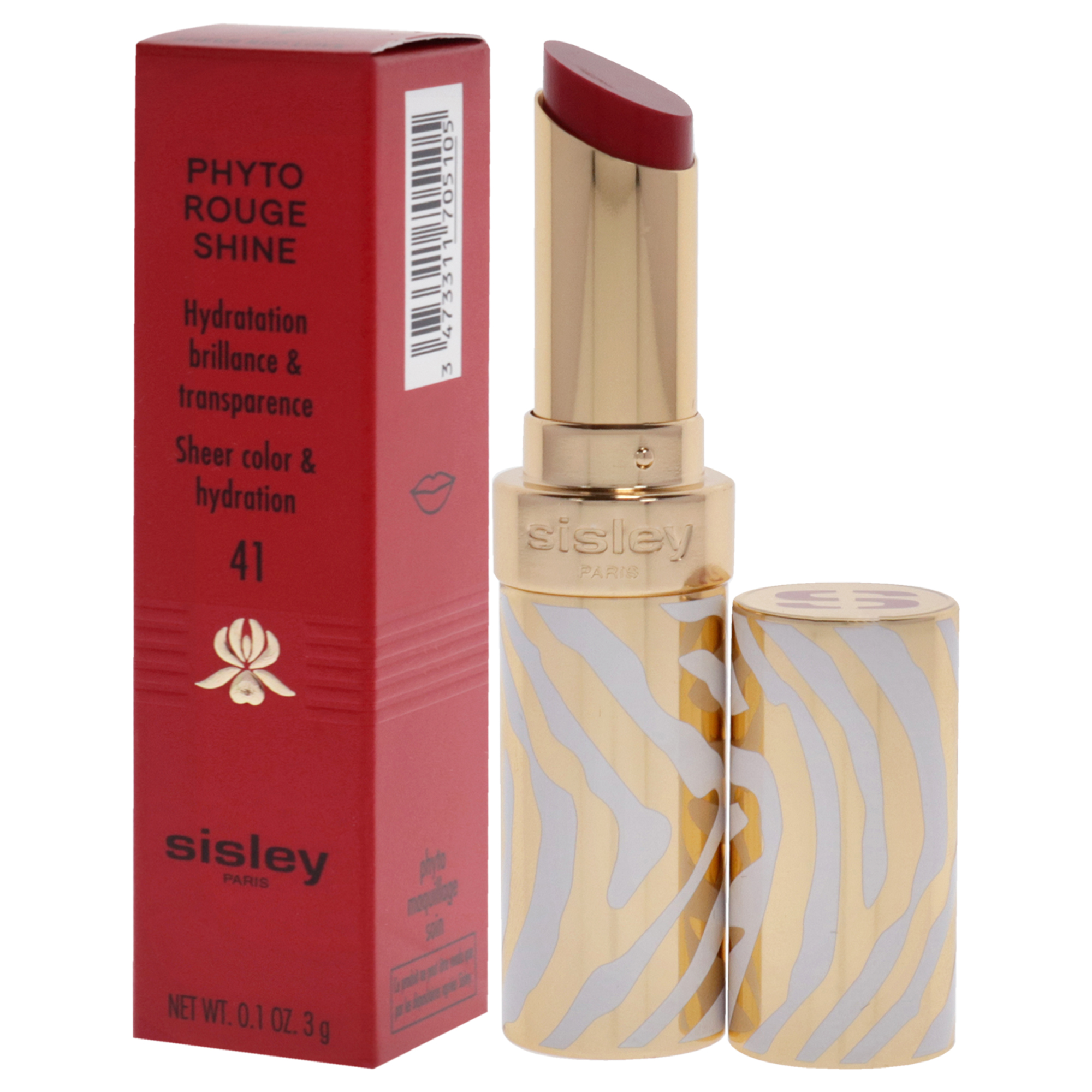 Foto 5 pulgar | Lápiz Labial Sisley Phyto-rouge Shine 41 Sheer Red Love - Venta Internacional.