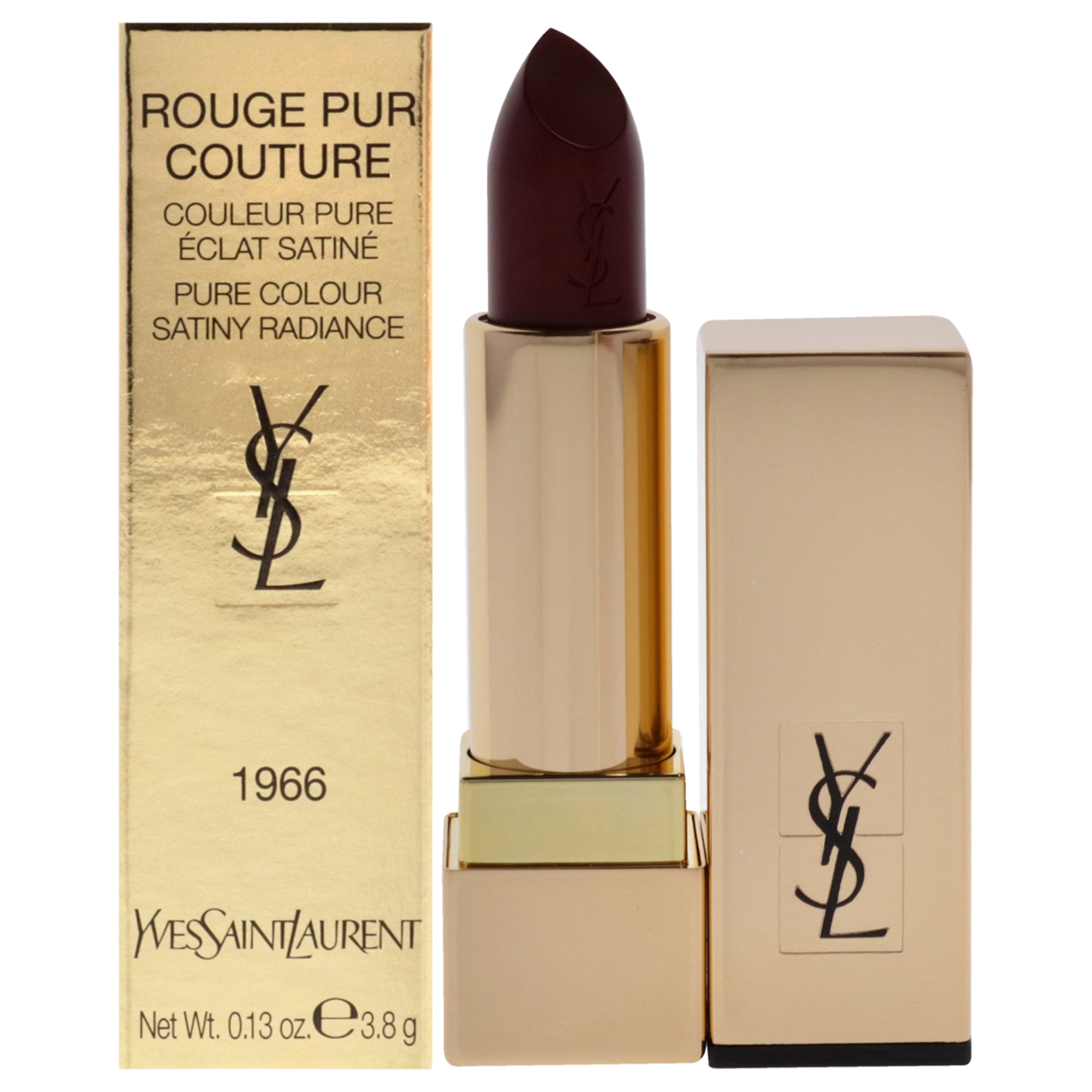 Foto 2 pulgar | Lápiz Labial Yves Saint Laurent Rouge Pur Couture 1966 3,8 Ml - Venta Internacional.