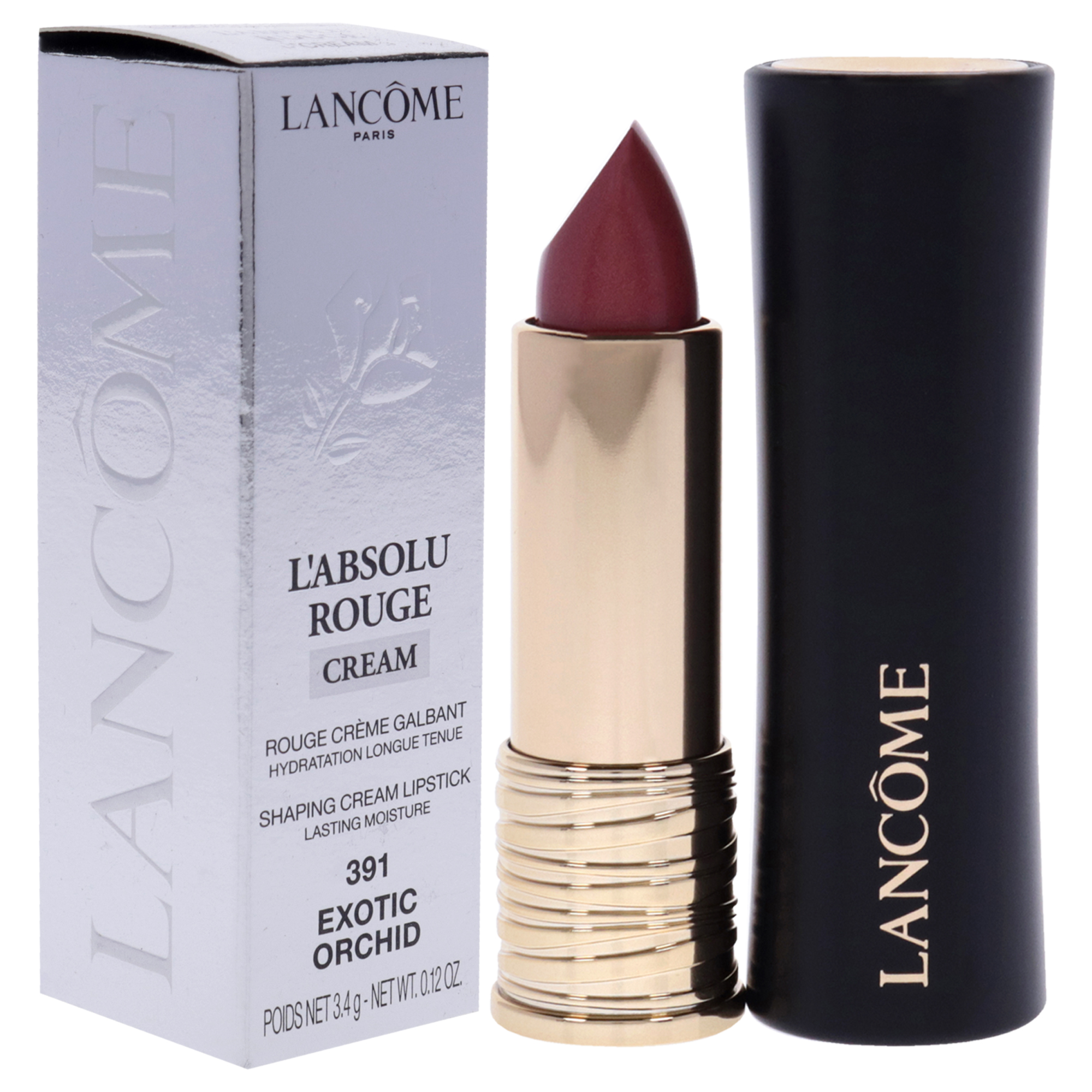 Foto 2 | Lápiz Labial Lancome Labsolu Rouge Cream 391 Exotic Orchid - Venta Internacional.