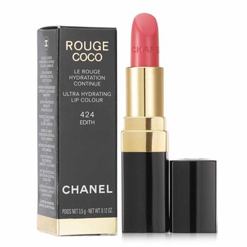 Foto 4 pulgar | Lápiz Labial Chanel Rouge Coco Ultra Hydrating #424 Edith - Venta Internacional.