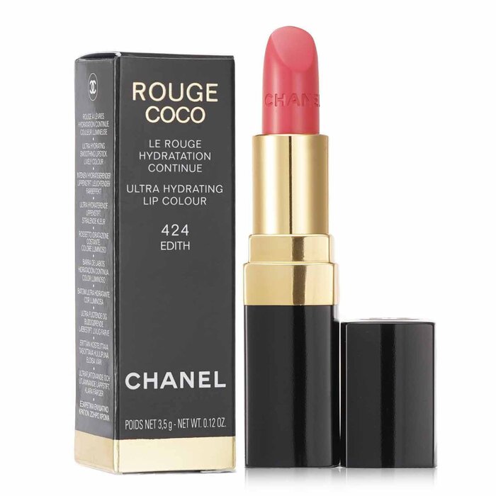 Foto 6 pulgar | Lápiz Labial Chanel Rouge Coco Ultra Hydrating #424 Edith - Venta Internacional.