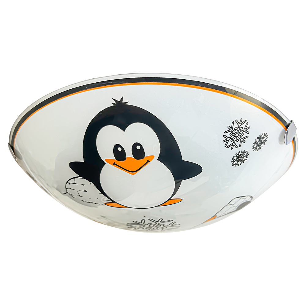 Mil Luces Lampara Infantil De Techo Pingüino