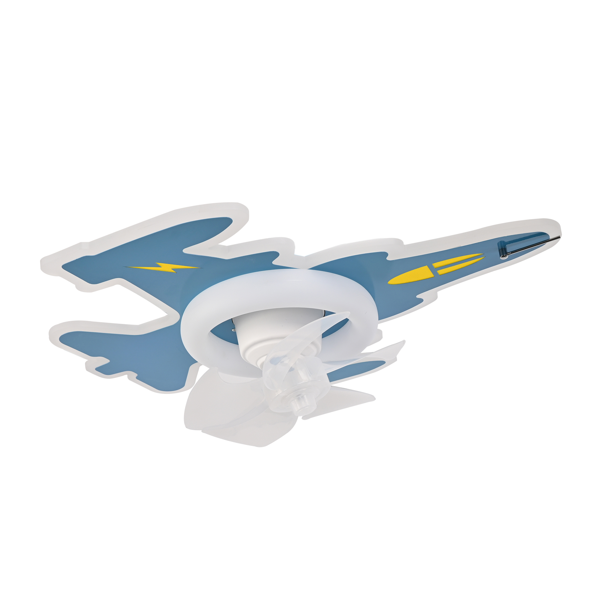 Lámpara de Techo Infantil Avión Luz LED