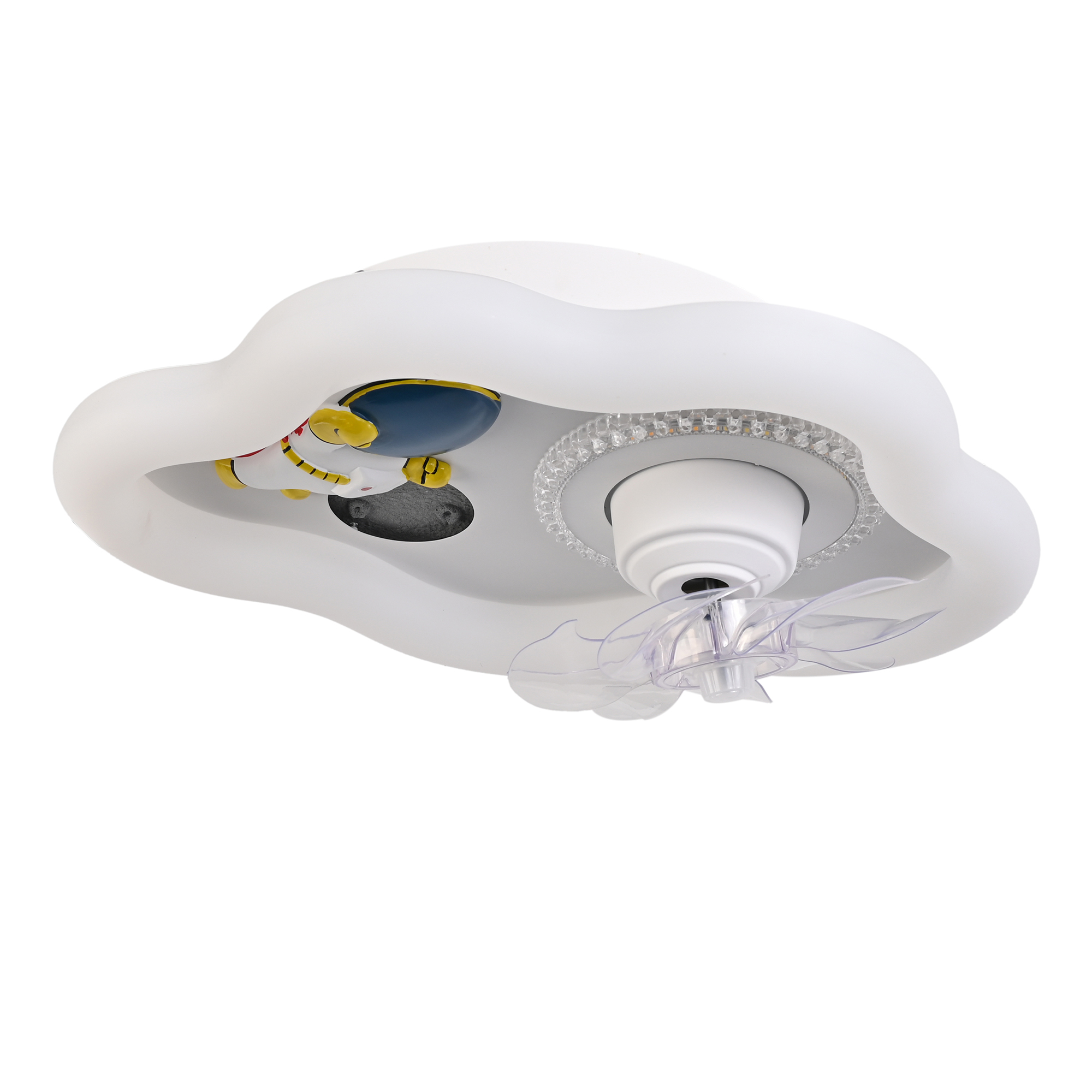 Lámpara de Techo Infantil Nube con Luz LED