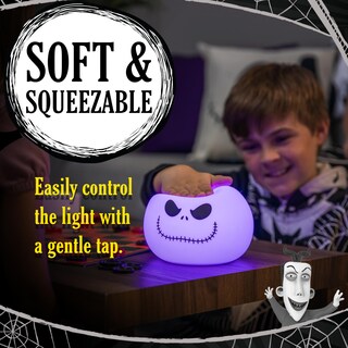 Foto 4 | Luz Nocturna Squishy Light Disney Jack Skellington Cambia de Color - Venta Internacional