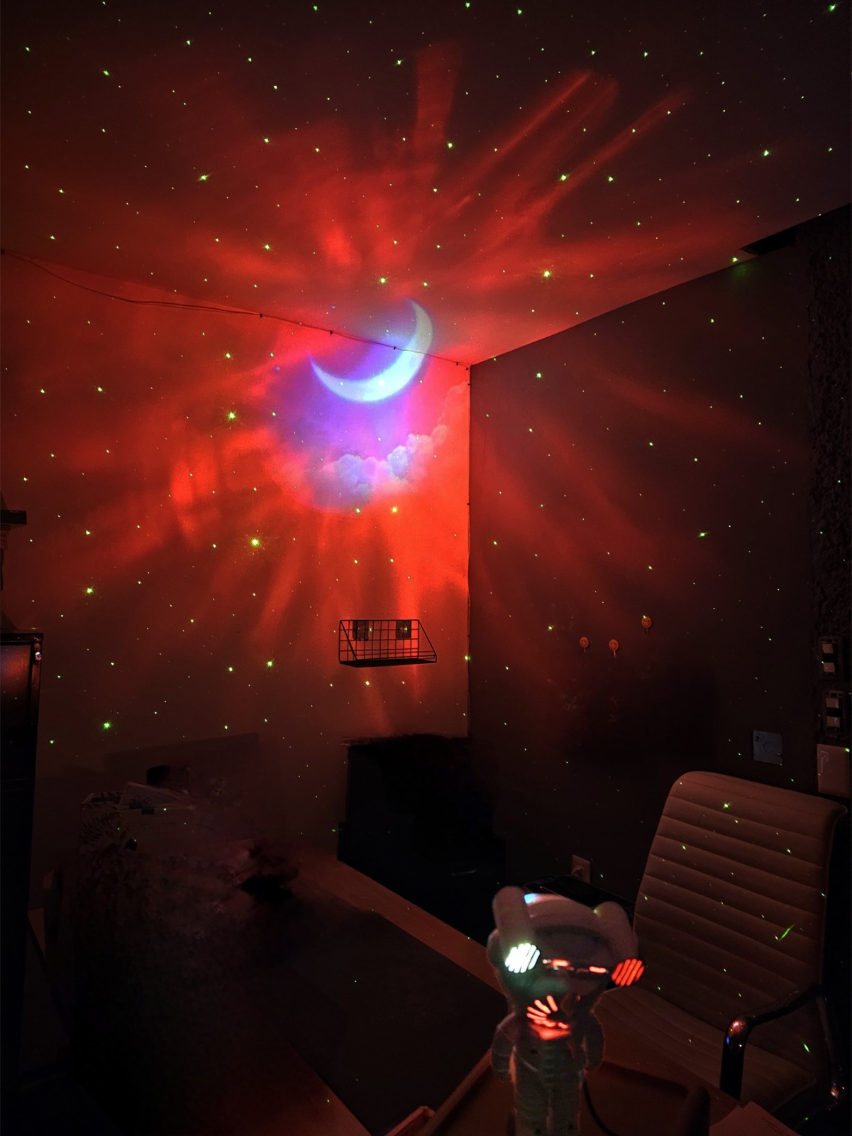 Foto 3 pulgar | Proyector Luz Led Astronauta