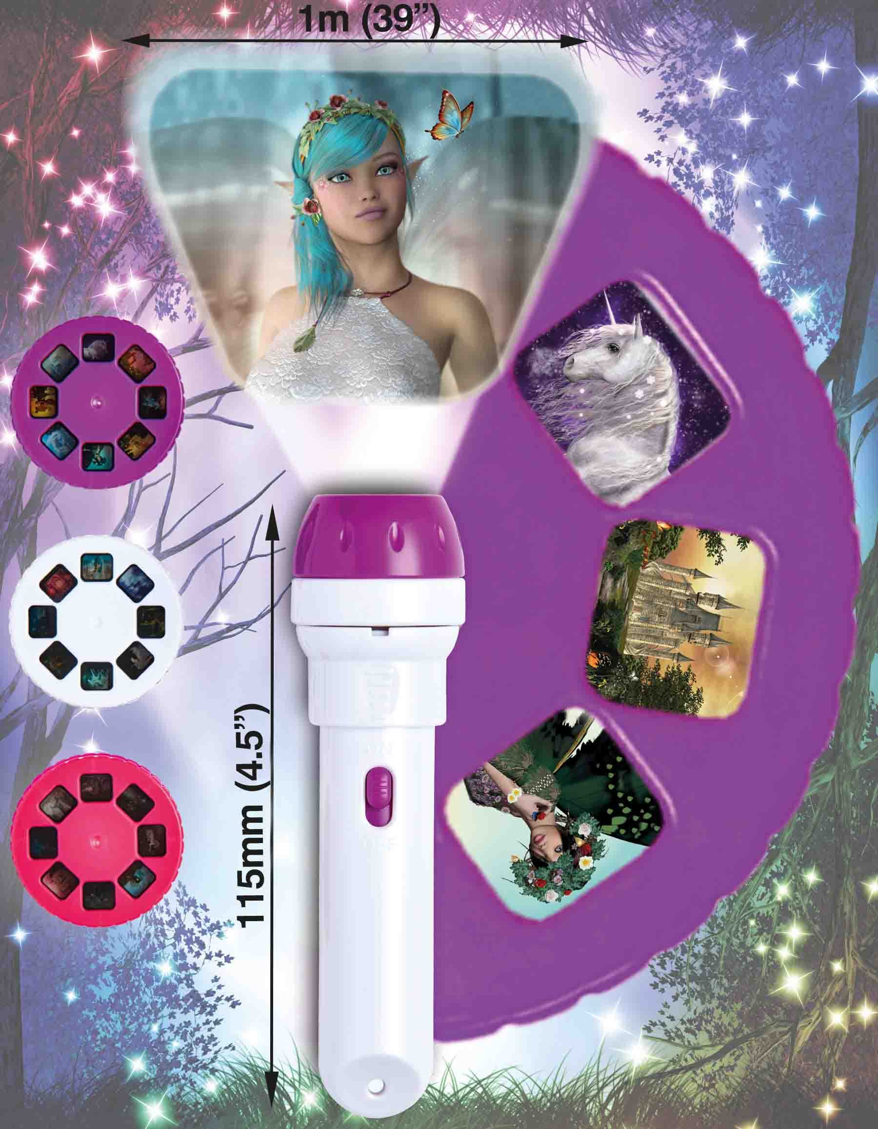 Foto 4 pulgar | Linterna Y Proyector Brainstorm Fairy & Unicorn Durante Más De 3 Años - Venta Internacional.