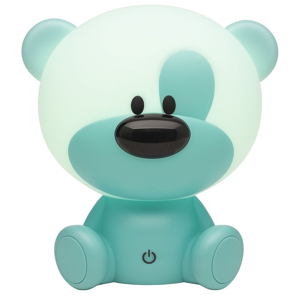 Foto 2 pulgar | Lámpara Infantil Led Oso Alfelec XLA-605L Azul