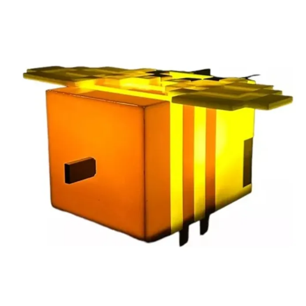 Foto 3 pulgar | Lámpara De Abeja Minecraft Belug  Amarillo
