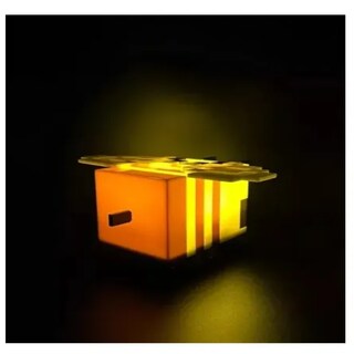 Foto 4 | Lámpara De Abeja Minecraft Belug Amarillo