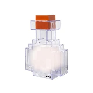 Foto 1 | Lámpara Recargable Minecraft Lab.g Blanco Transparente Tapa Café