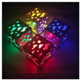Foto 4 | Lámpara Antorcha Luz Nocturna Led Belug Dorado