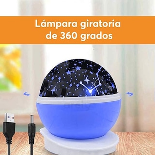 Foto 3 | Proyector De Galaxias Y Estrellas Archy Giratorias De Colores Luz De Noche Lampara Infantil 3 Modos Luz Led Liger