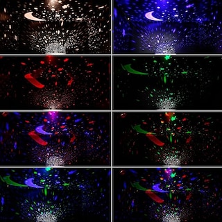 Foto 4 | Proyector De Galaxias Y Estrellas Archy Giratorias De Colores Luz De Noche Lampara Infantil 3 Modos Luz Led Liger