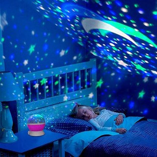 Foto 5 | Proyector De Galaxias Y Estrellas Archy Giratorias De Colores Luz De Noche Lampara Infantil 3 Modos Luz Led Liger