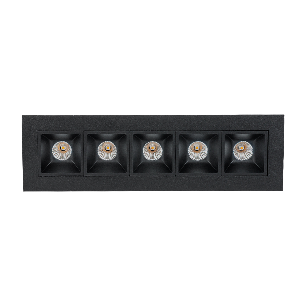 Foto 1 | Lámpara Empotrado en Techo Tecnolite color Negro 17w