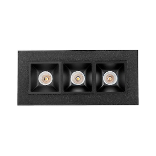 Foto 1 | Lámpara Empotrada en Techo Tecnolite color Negro 7w Luz Suave Cálida