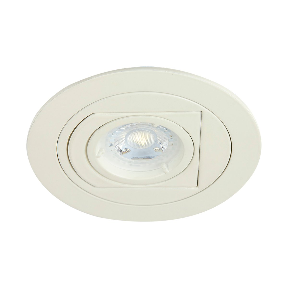 Lámpara Empotrable Techo Dirigible Tecnolite Mr16 color Blanco Gu5.3 Yd-287/