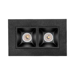 Foto 1 | Lámpara Empotrada en Techo Tecnolite color Negro 6w Luz Suave Cálida 6ydled3