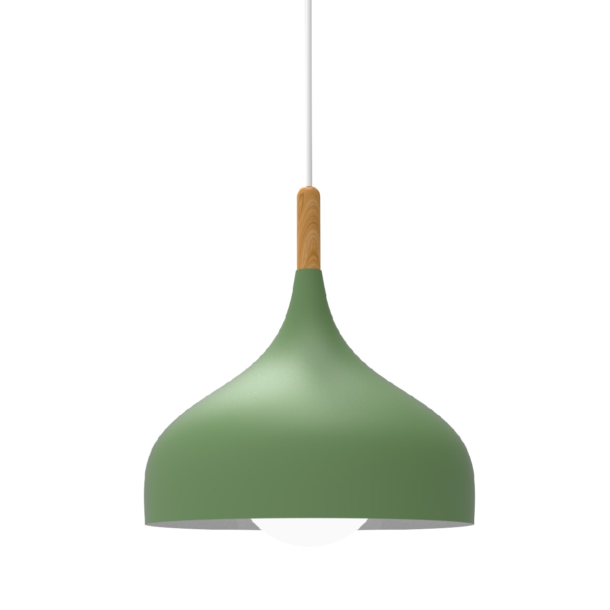 Lámpara Colgante F Verde