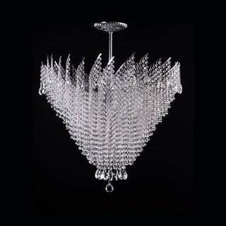 Foto 3 | Candil Colgante Gamalux Europa Florencia Cristal Hq K9 De 10 Luces