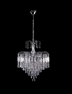 Foto 3 | Candil Colgante Gamalux Europa Milan Cristal Hq K9 De 6 Luces