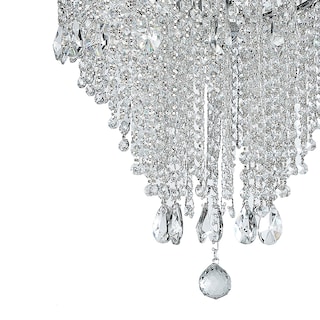 Foto 2 | Candil Gamalux RE-40-CH Plata Europa Florencia de 4 Luces