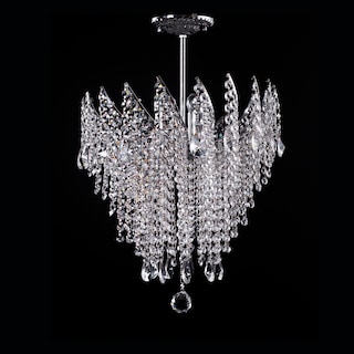Foto 3 | Candil Gamalux RE-40-CH Plata Europa Florencia de 4 Luces