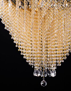 Foto 4 | Candil Gamalux RE-80-GD Dorado Europa Florencia de 10 Luces