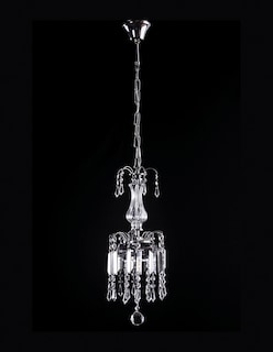 Foto 3 | Candil Gamalux L-20-CH Plata Europa Milán de 2 Luces