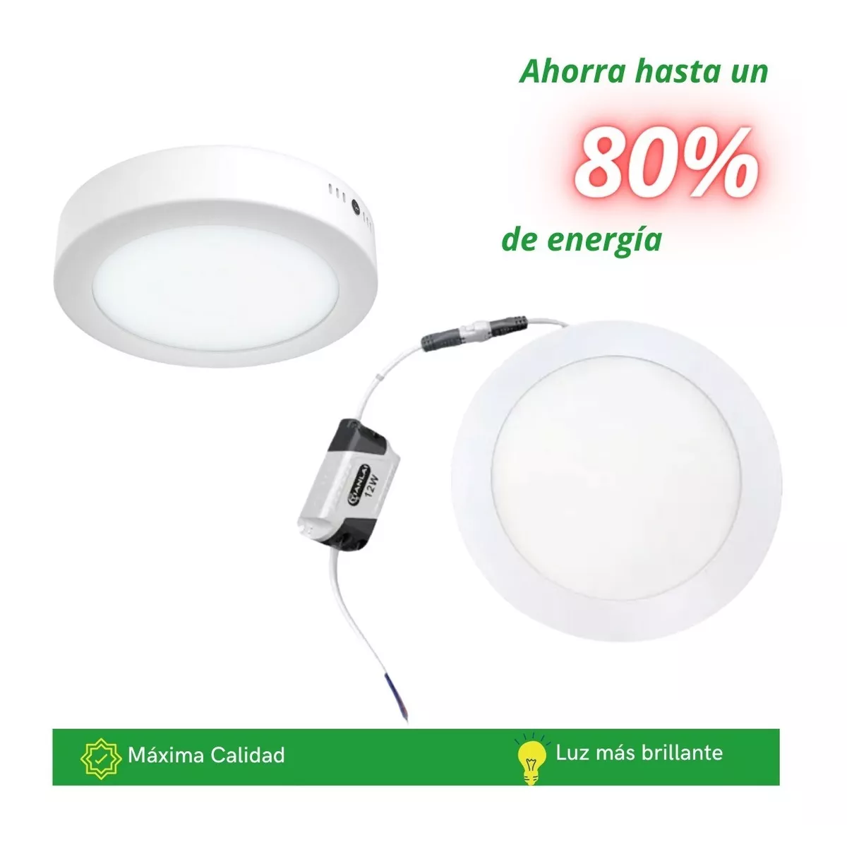 Foto 4 pulgar | Lámparas de Sobreponer Eo Safe Imports Esi9193 de 12 W 10 Piezas