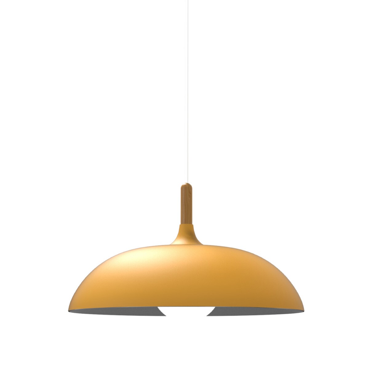 Lámpara Colgante D Ilios Innova Vintage Color Amarillo $2,672