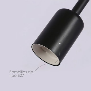 Foto 5 | Lámpara Colgante Ilios Innova 2246 6bn Negra